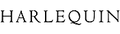 Das Logo von Harlequin. Es zeigt den Namen "HARLEQUIN" in schwarzer, serifenbetonter Großschrift.